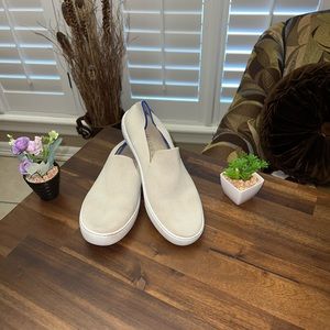 Rothy’s slip-on sneakers sand color size 9